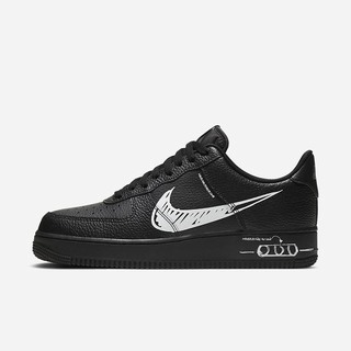 Pantofi Casual Nike Air Force 1 LV8 Utility Barbati Negrii Albi | HZXO-20564